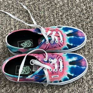 Tie Dye Vans Women’s Sz 7.5
